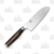 Shun Premier Santoku Knife Walnut Pakkawood 5.5in Plain Santoku 2