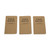 Field Notes Original Kraft Ruled Paper Three-Pack Memo Books