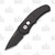ProTech Runt J4 Automatic Knife Black Tanto/Black Aluminum AUPT5415