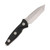 Microtech SOCOM Alpha Mini Tanto Fixed Blade Knife (S/E Stonewash | Black)