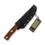 TOPS Fieldcraft 3.5 3.75 Inch Plain Black Traction Coated Drop Point in Sheath 2