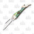 Frost Steel Warrior Abalone and Acrylic Leg Knife FRSW183AB
