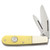 Bear & Son 3.5 Inch Yellow Delrin Barlow Folding Knife