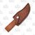 Rough Ryder Leather Hunter Fixed Blade Knife