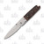 Szco Wood and Stainless Steel Linerlock Folding Knife MI0258