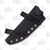 Hoback Knives Kwaiback Fixed Blade Black Blade Micarta Handle JHK009