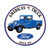 Ford Trucks Round Tin Sign