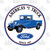 Ford Trucks Round Tin Sign