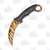 SZCO Supplies Tiger Karambit Fixed Blade Full Tang 8.5in Tactical Knife