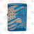 Zippo American Eagle and Flag Blue Lighter