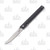 CRKT CEO Folding Knife 3.10in Clip Point Satin Plain Blade