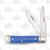 Rough Ryder Blue Mule Mini Trapper Folding Knife