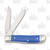 Rough Ryder Blue Mule Mini Trapper Folding Knife