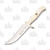 Puma SGB Skinner Fixed Knife White 5.2 Inch Plain Satin Trailing Point