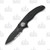 CRKT Linchpin Folding Knife Veff Serrrations Black