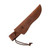 Puma SGB Buffalo Hunter Fixed Blade Stacked Leather Wrapped Hunting Knife 