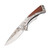 Frost Sharps Cutlery Fancy Cola Swirls on Blade Folding Knife
