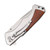 Frost Sharps Cutlery Fancy Cola Curves Linerlock Folding Knife