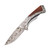 Frost Sharps Cutlery Fancy Cola Curves Linerlock Folding Knife