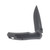 Kershaw Fringe Folding Knife Carbon Fiber 3in Gray Ti Drop Point Blade KS8310