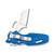 Cold Steel Mini Tuff Lite Blue 2in Plain Satin Sheepsfoot