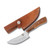Frost Chipaway Brown Wood Skinner Fixed Blade FRCW022WW