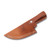 Frost Chipaway Brown Wood Skinner Fixed Blade FRCW022WW