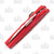 Cold Steel Mini Tuff Lite Red 2in Plain Satin Sheepsfoot 8