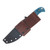 Condor Tool and Knife Blue Havoc Fixed Blade Knife 5.5in Polished Drop Point CTK28315HC