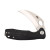 Honey Badger Knives Small Claw Folding Knife Black FRN 2.75in Satin Blade HB1141