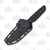 Spartan Blades Alala Fixed Blade Knife 3.75in Plain Black Drop Point 2