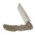 Cold Steel Code 4 Folding Knife Gunmetal Gray 3.5in Plain Satin Tanto CS58PT