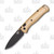 Benchmade SMKW Custom Brass 535 Bugout Folding Knife BM535GRY1BR