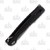 Honey Badger Large Hook Flipper Black 3.63in Plain Satin Blade