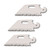 Cold Steel Click N Cut Replacement Blade 2.5in Serrated Utility 3 Pack