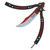 Neptune Balisong Butterfly 9.5in Black Red Trainer
