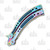 Neptune Trading Butterfly Knife Trainer Rainbow NTPBF5T
