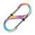 Nite Ize S-Biner SlideLock #4 Spectrum | Stainless Steel Locking Clip