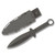 Cold Steel Shanghai Shadow Throwing Knife 7in Plain Black Spear Point