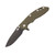 Hinderer XM-18 OD Green – Battle Black 3.5in Plain Battle Black Spear Point