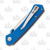 Revo Warden Blue G-10 Folding Knife