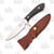 White River Sendero Classic Black Burlap Micarta Fixed Blade