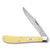 Case Yellow Synthetic Carbon Steel Slimline Trapper Folding Knife