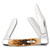 Case Amber Jigged Bone Stockman Folding Knife
