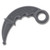 Karambit Fixed Blade Knife Trainer with Round Tip