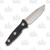 Microtech SOCOM Alpha Mini Fixed Blade Knife (S/E Stonewash P/S | Black G-10)