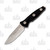 Microtech SOCOM Alpha Mini Fixed Blade Knife (S/E Stonewash P/S | Black G-10)