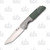 Kansept Warrior Titanium Green Micarta Tanto Folding Knife