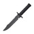 Frost Tac Xreme Black Falcon II Fixed Blade 8in Plain Black Clip Point FRTX42BG