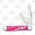 Case Pink Pearl Kirinite Peanut Folding Knife